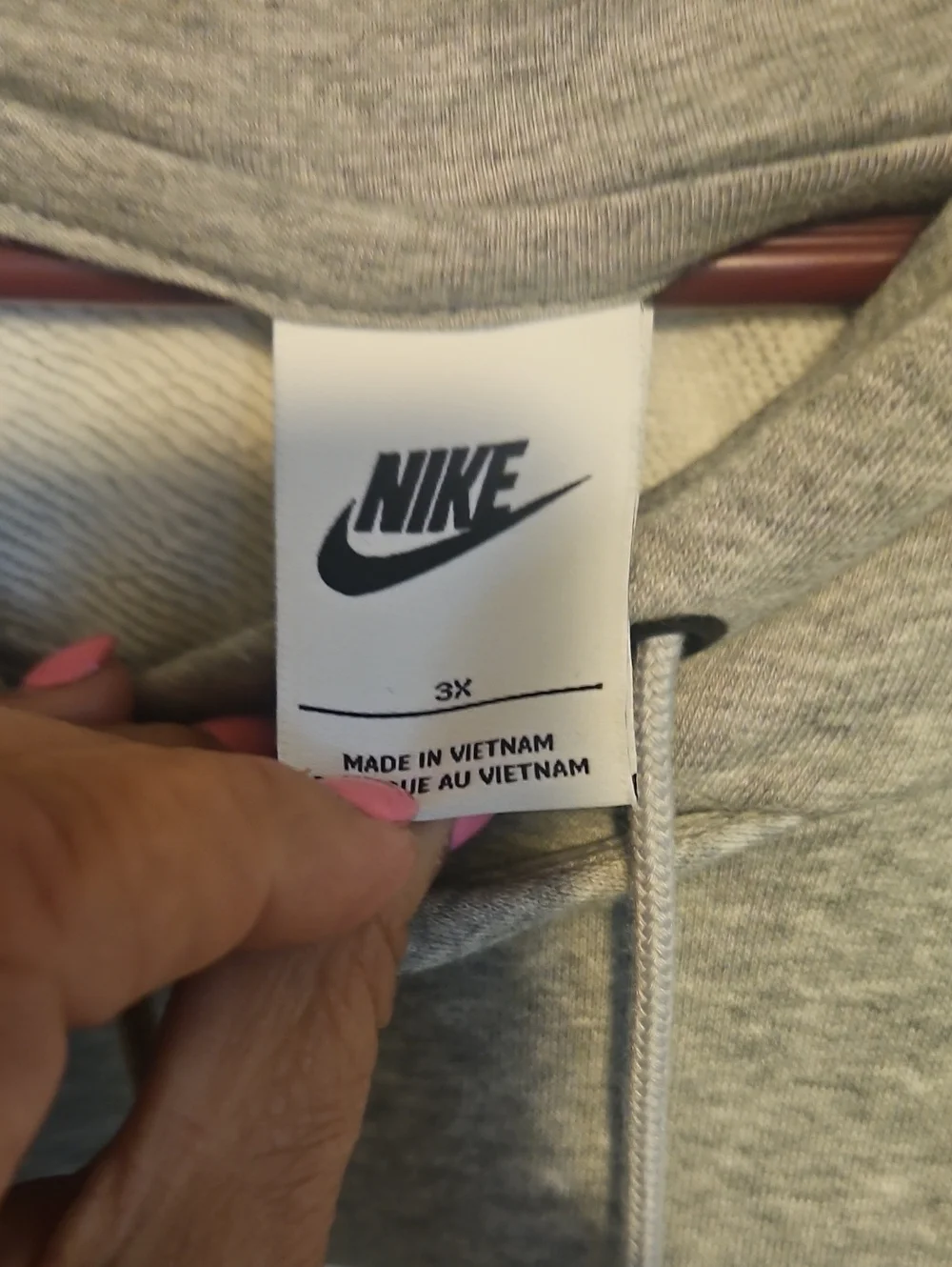 Nike gray pullover